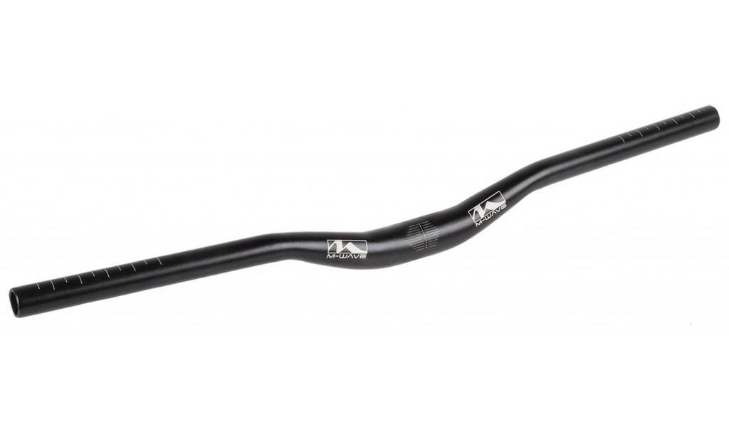 Руль M-Wave вигнутий 31,8мм х 700мм чорний Руль M-Wave вигнутий 31,8мм х 700мм чорний