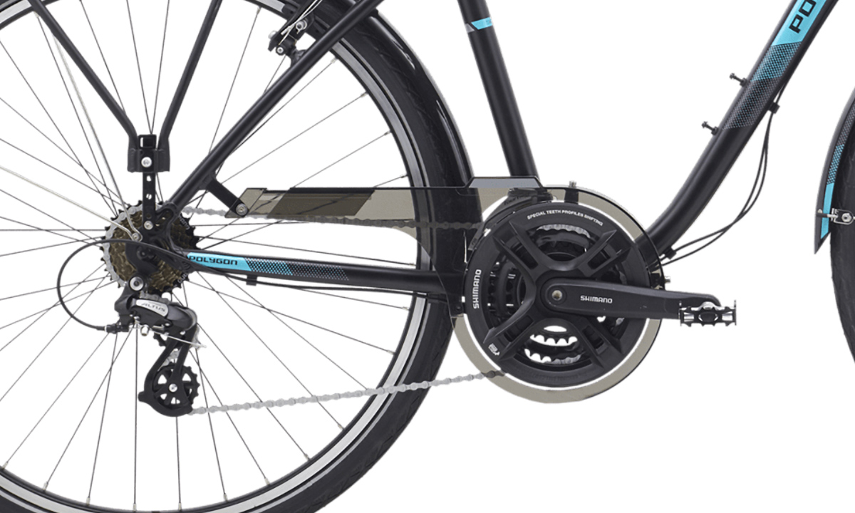 Велосипед Polygon SIERRA DLX SPORTGENT 28" (2021) 2021 black 3