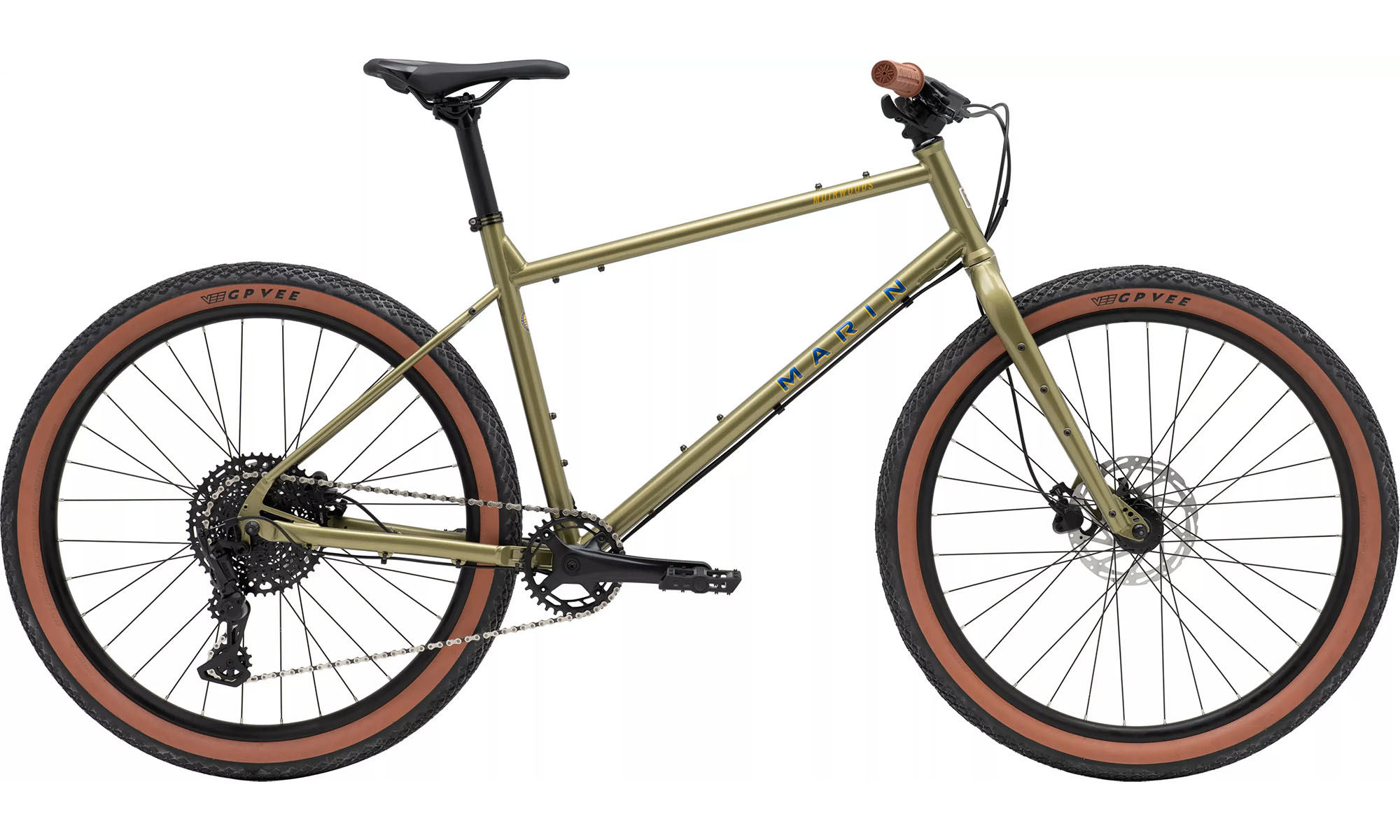 Велосипед Marin MUIRWOODS 27,5" размер M, год 2026, золотистый 