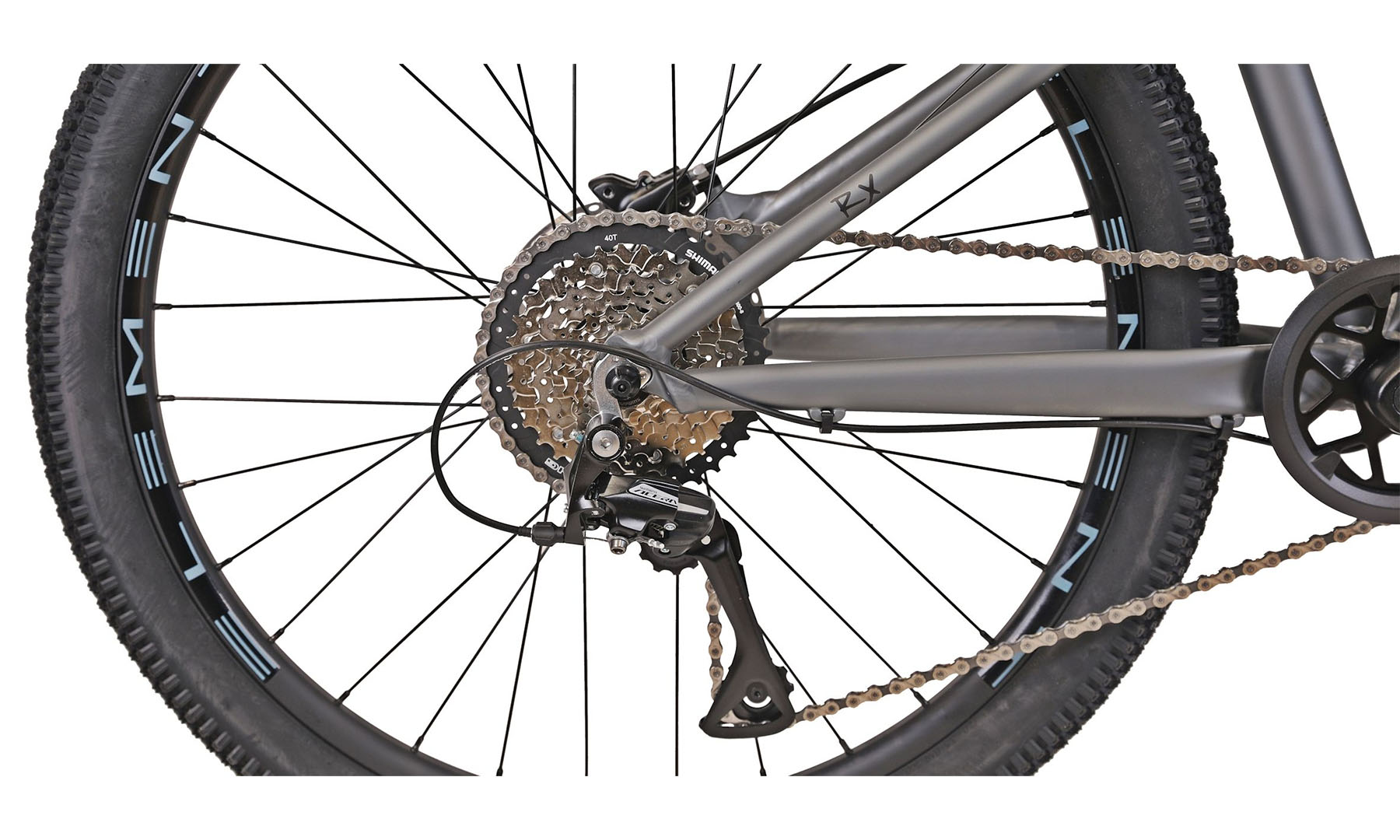 Фотографія Велосипед CYCLONE RX 26" розмір S 2024 Сірий 6