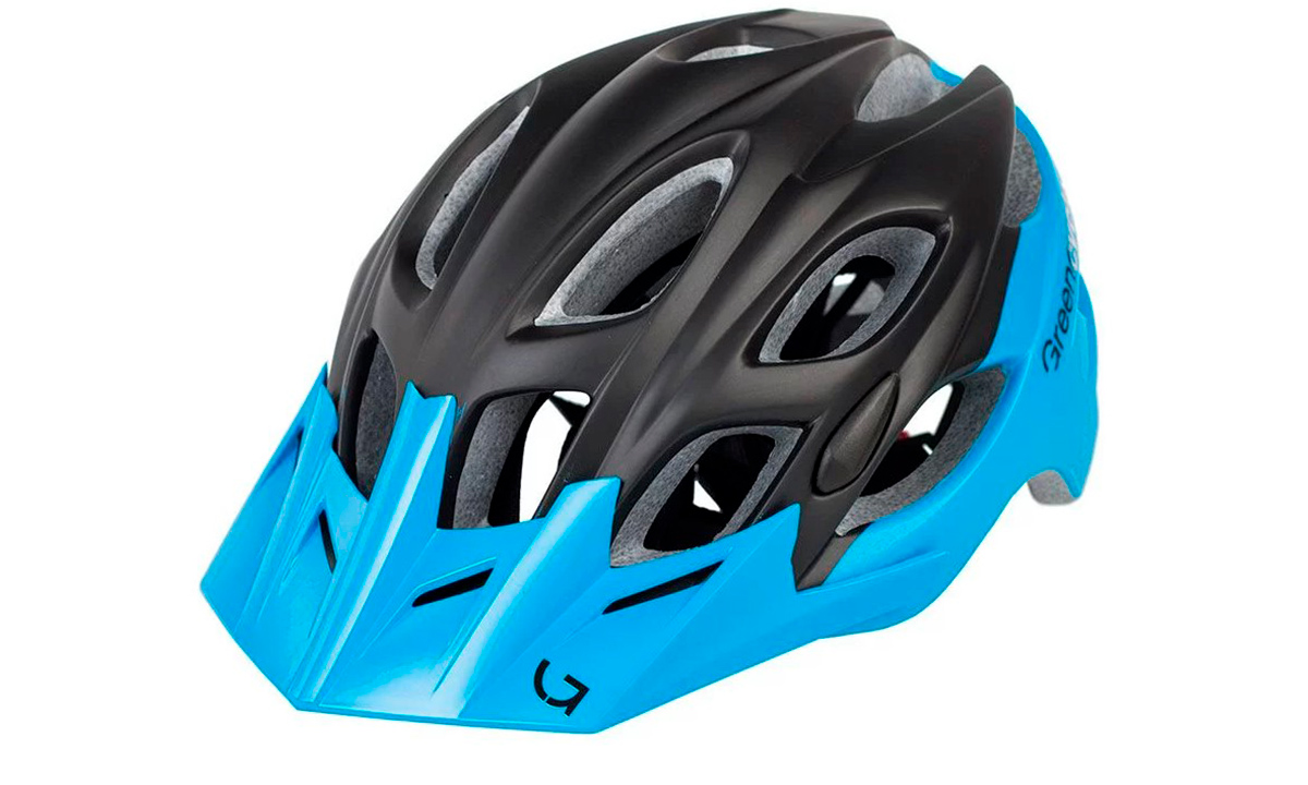 Фотография Шлем Green Cycle Enduro  Черно-синий 
