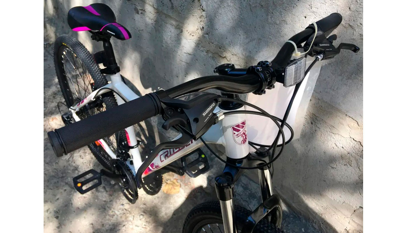 Велосипед Crosser Angel 24" размер XXS рама 13 белый 2