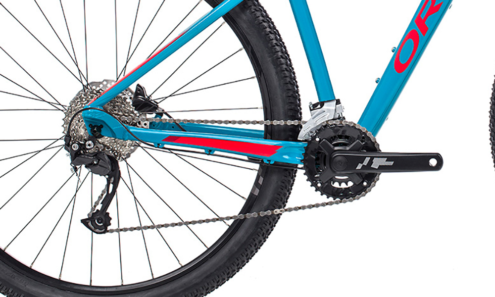 Велосипед Orbea MX40 29", размер XL, (2021) Сине-красный 5