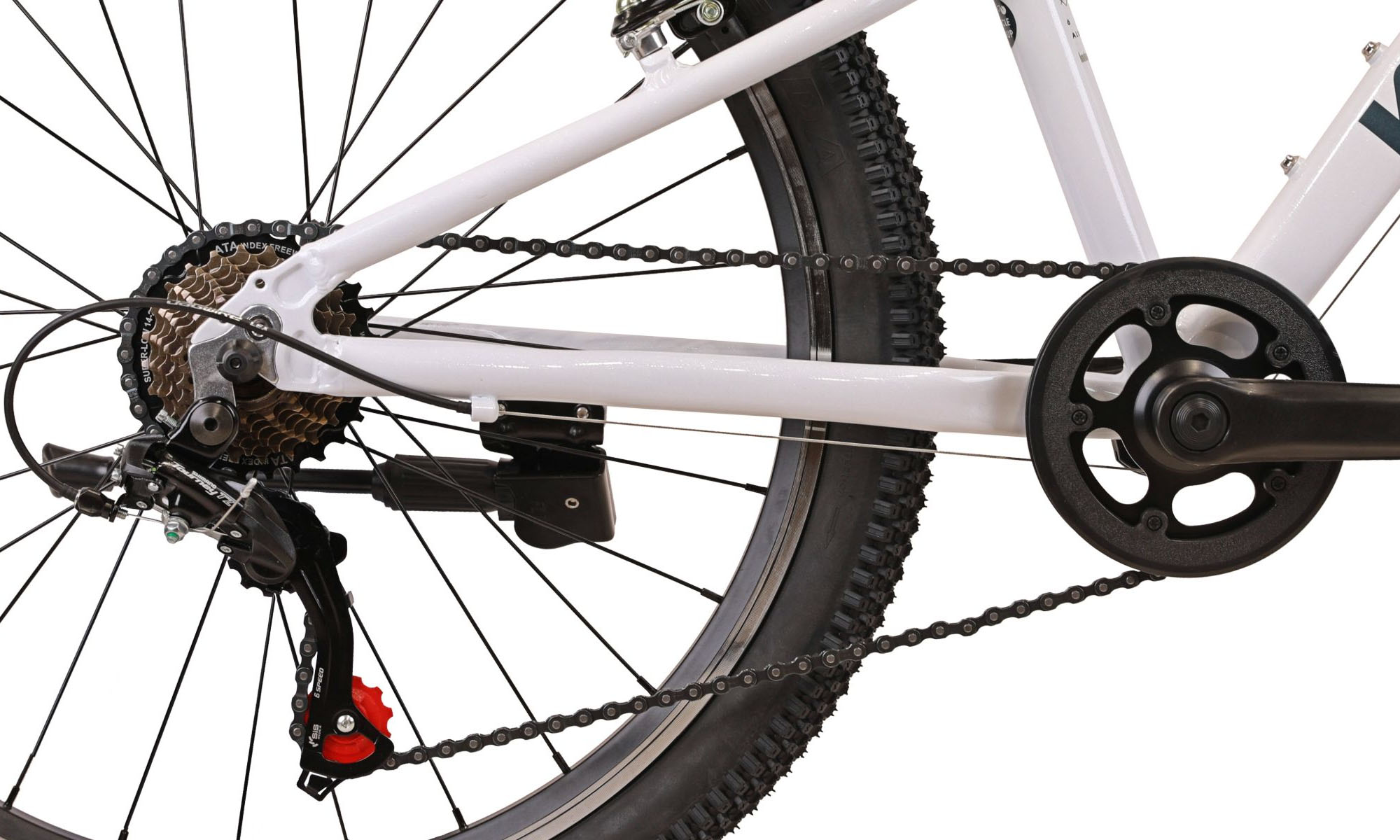 Велосипед WINNER CANDY 24", розмір XXS, рама 11", 2025, Білий 5 Велосипед WINNER CANDY 24", розмір XXS, рама 11", 2025, Білий 5