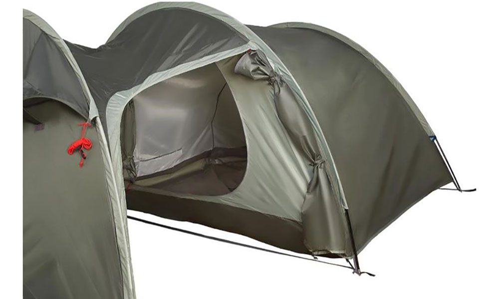 Фотография Палатка четырехместная Skif Outdoor Askania, темно-зеленая 3