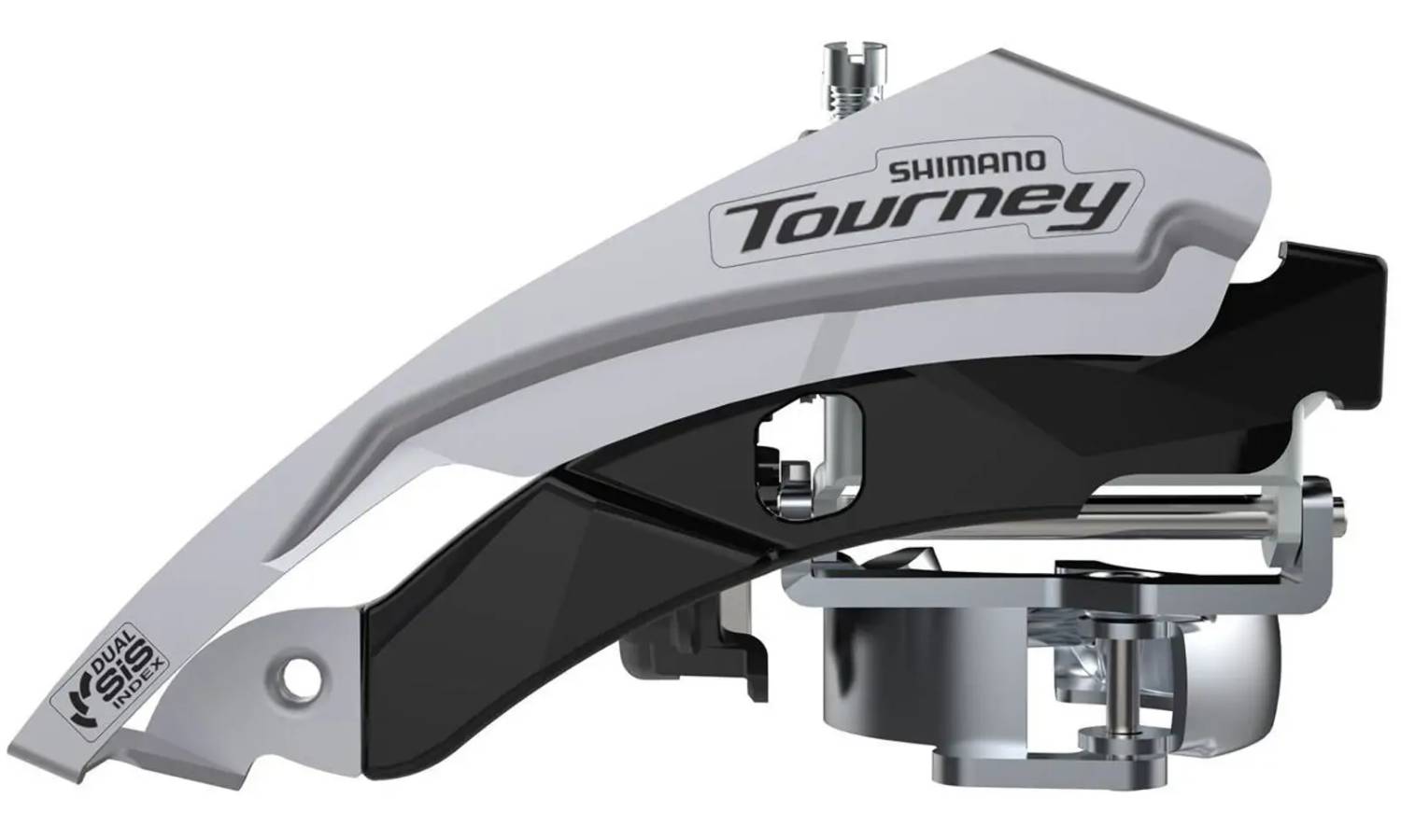 Переключатель передний SHIMANO FD-TY600-L6, универсальная тяга, 3 max-42T, хомут 34.9мм (адаптер 31.8мм) серебристо черный Переключатель передний SHIMANO FD-TY600-L6, универсальная тяга, 3 max-42T, хомут 34.9мм (адаптер 31.8мм) серебристо черный