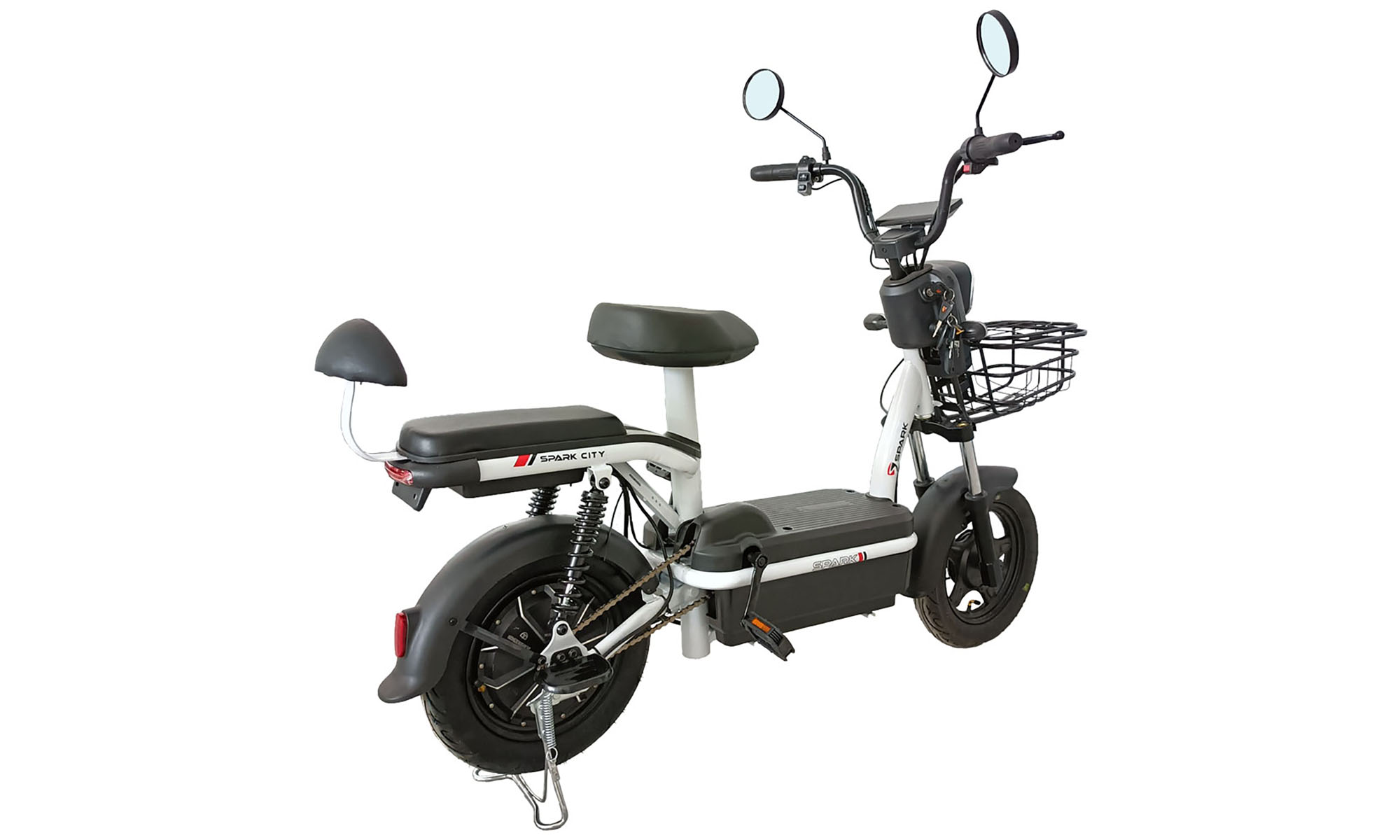 Электровелосипед SPARK CITY 14" 48V/500W/20Ah Чёрный 4