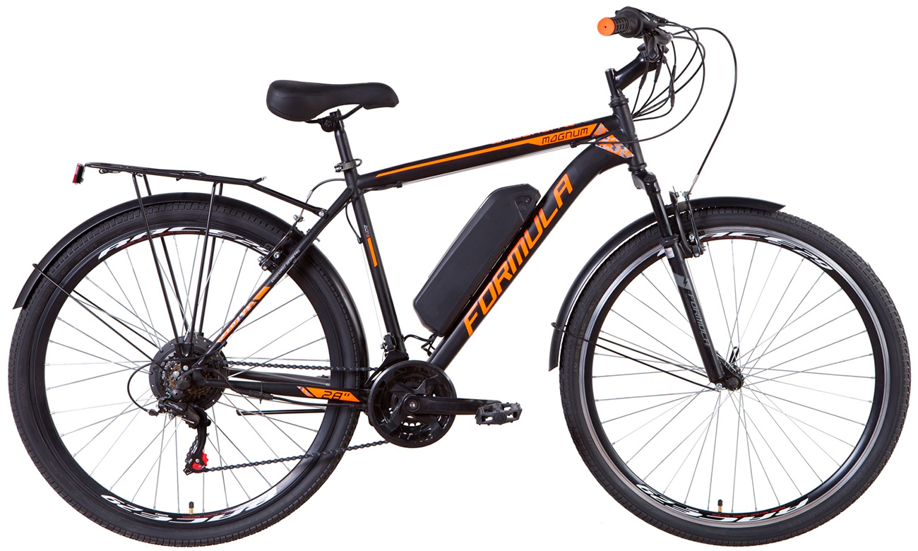 Электровелосипед 28" Formula MAGNUM 28" 350W (2021) 2021 Черно-оранжевый 2