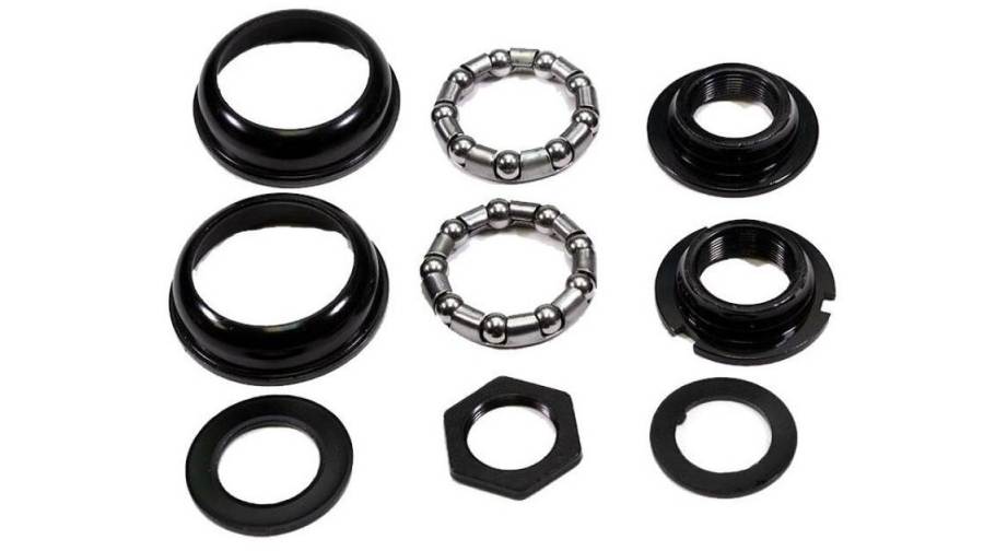 Чашки и подшипники Neco B888 АТБ 43,1мм в каретку, черный 