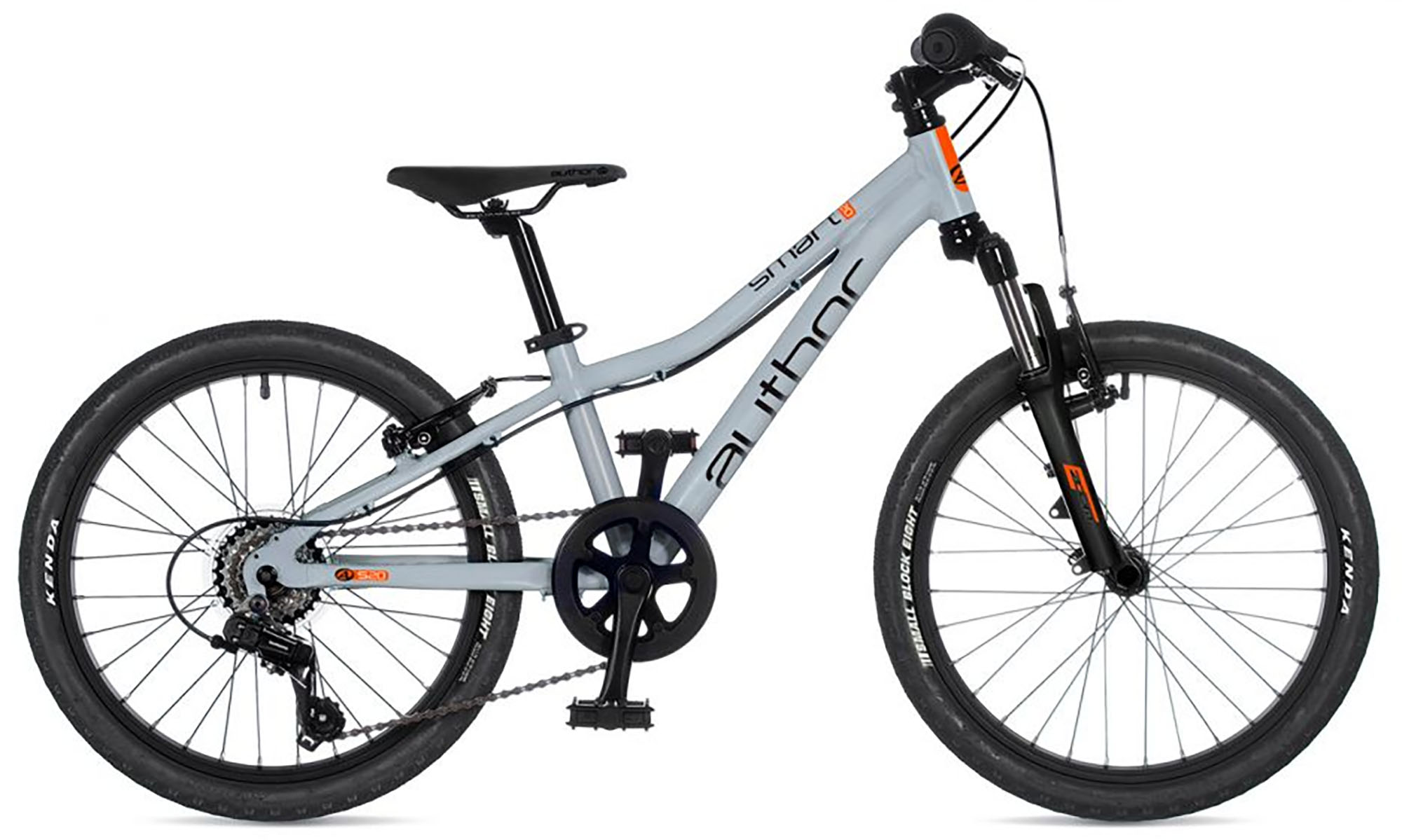 Велосипед AUTHOR SMART 20", размер XXS, рама 10", год 2026, светло-серый / черный Велосипед AUTHOR SMART 20", размер XXS, рама 10", год 2026, светло-серый / черный