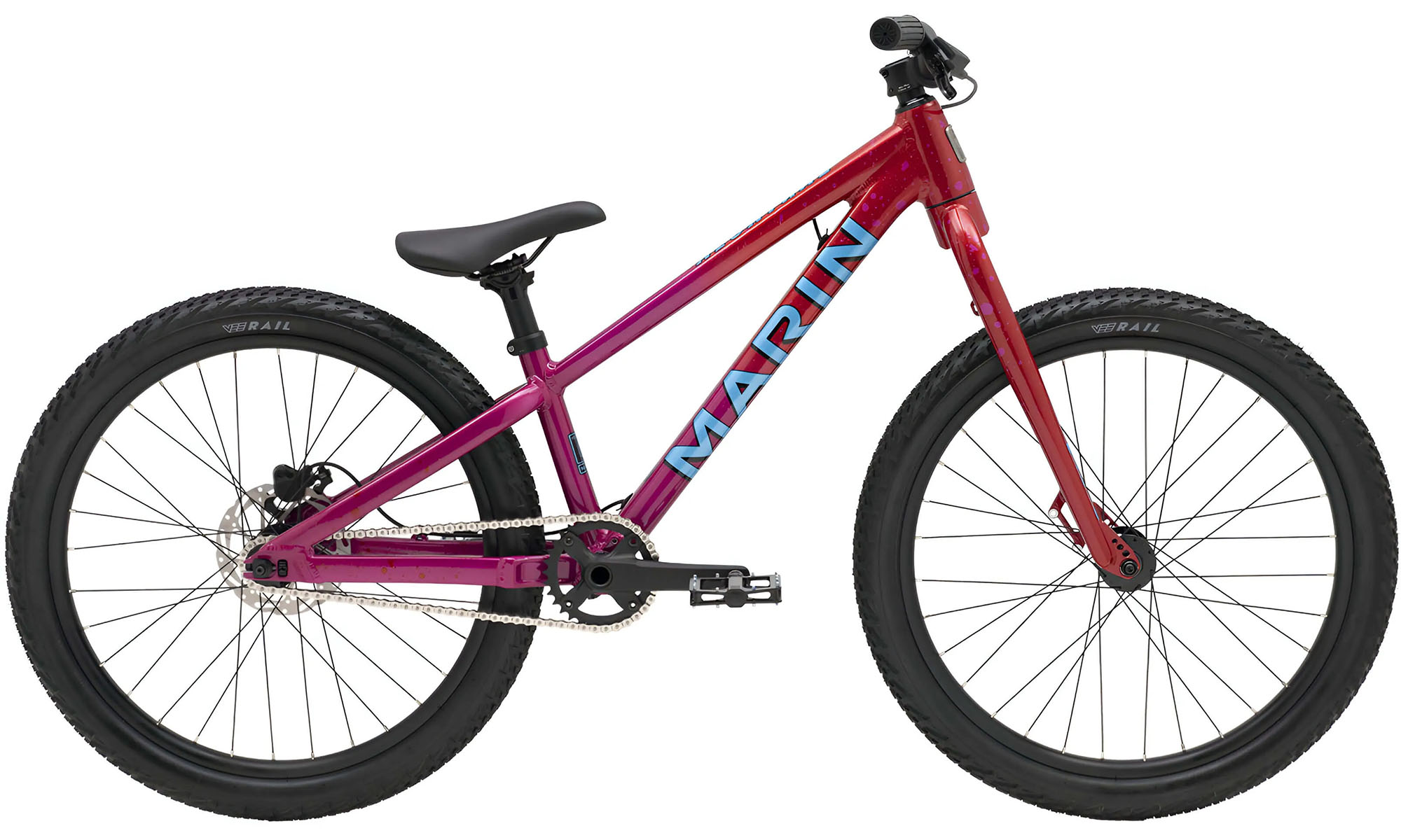 Велосипед  Marin ALCATRAZ 24", размер XS, год 2026, красно-розовый 