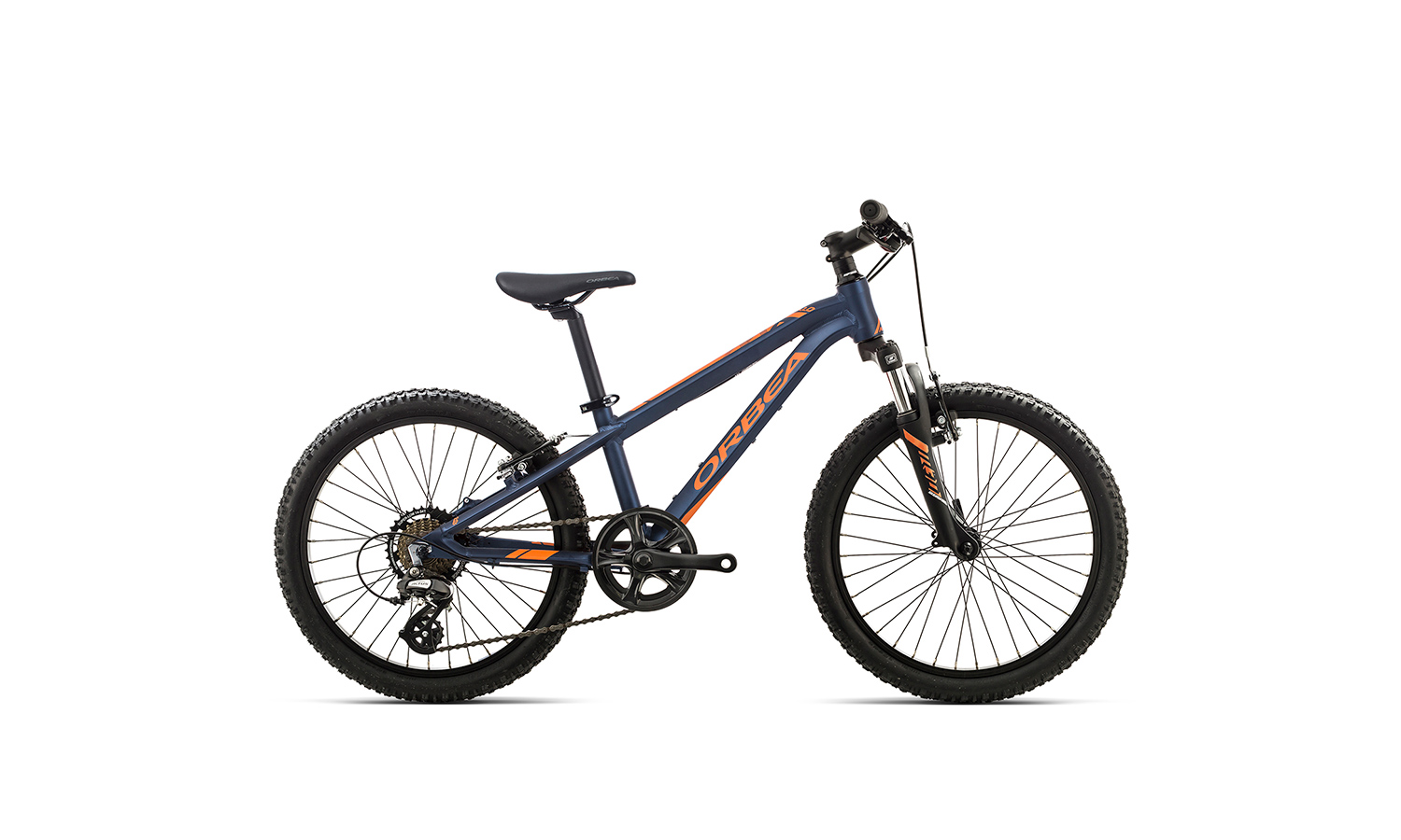 Фотография Велосипед Orbea MX 20 XC (2019) 2019 Сине-оранжевый