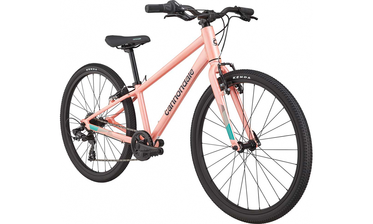 Фотография Велосипед Cannondale QUICK GIRLS OS 24" (2021) 2021 Розовый