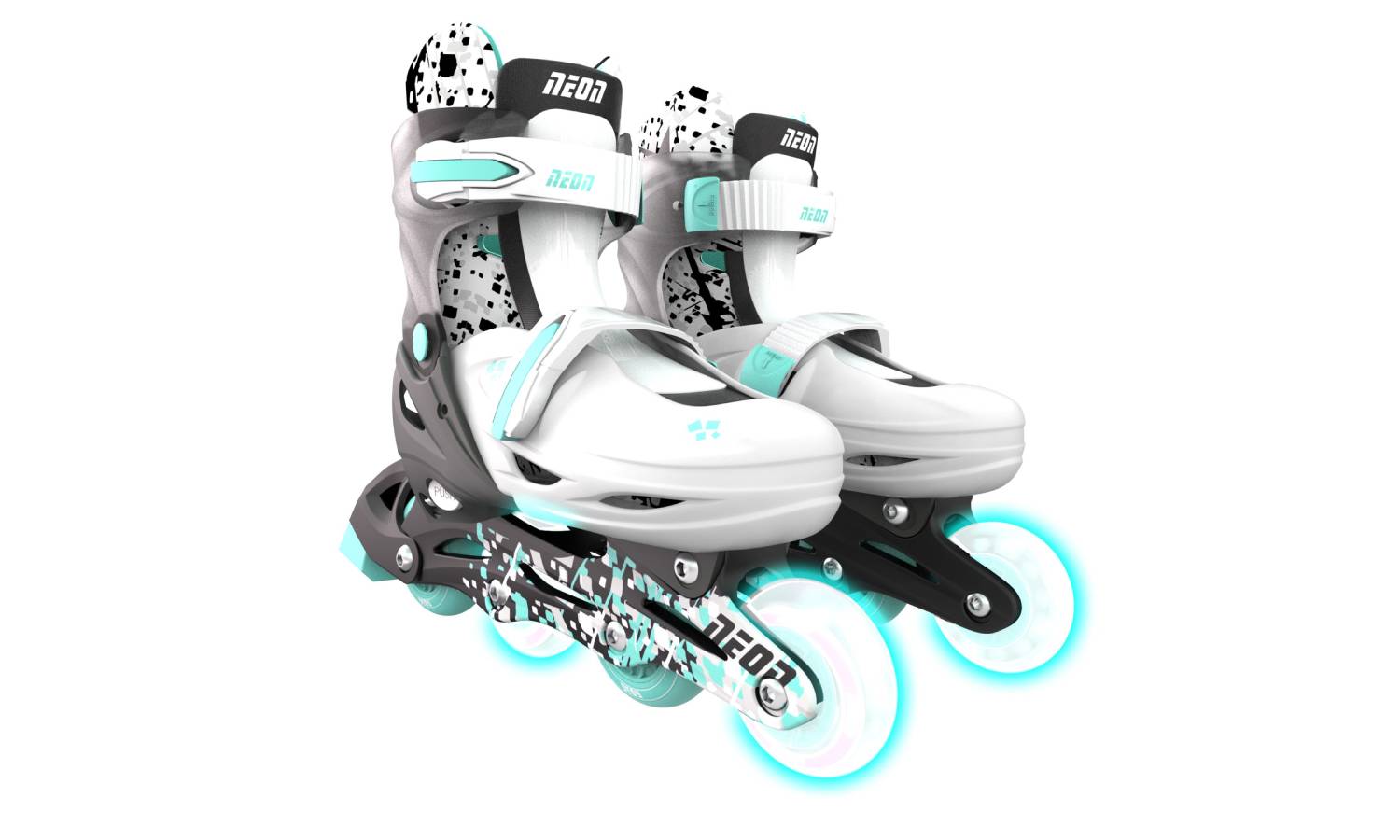 Роликовые коньки Neon Combo, размер 30-33, серый 2