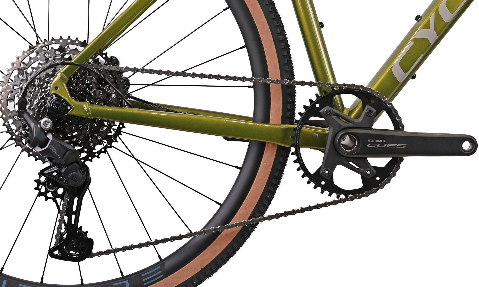 Велосипед CYCLONE GSX 28" (700c), размер L, рама 56, год 2026, зеленый 7