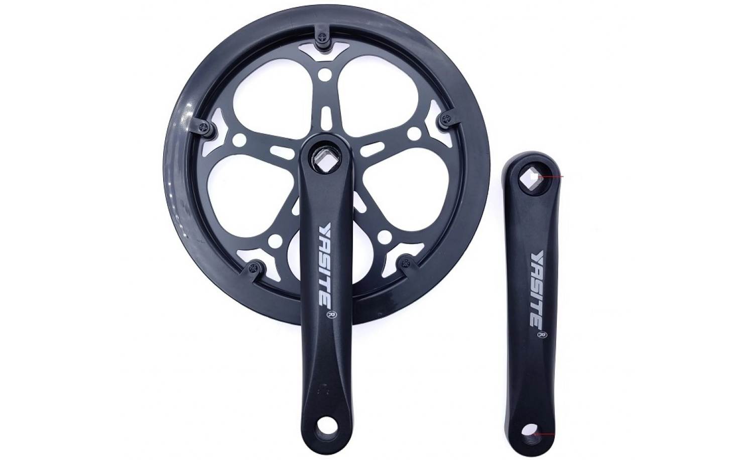 Шатун DN із захистом 52Т 170L чорний 