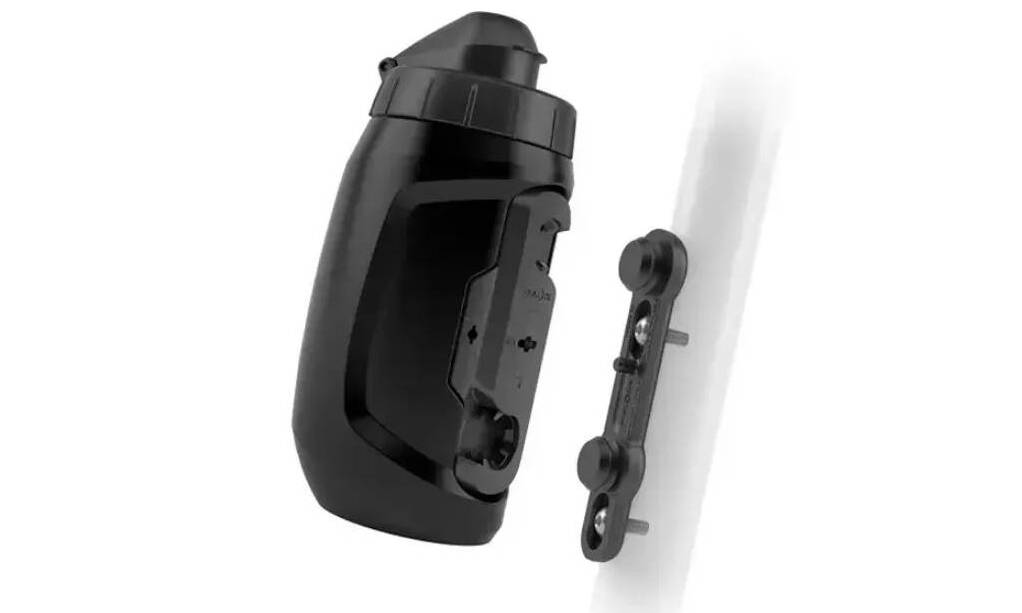 Фляга с коннектором и базой FIDLOCK TWIST bottle 450мл., черный 