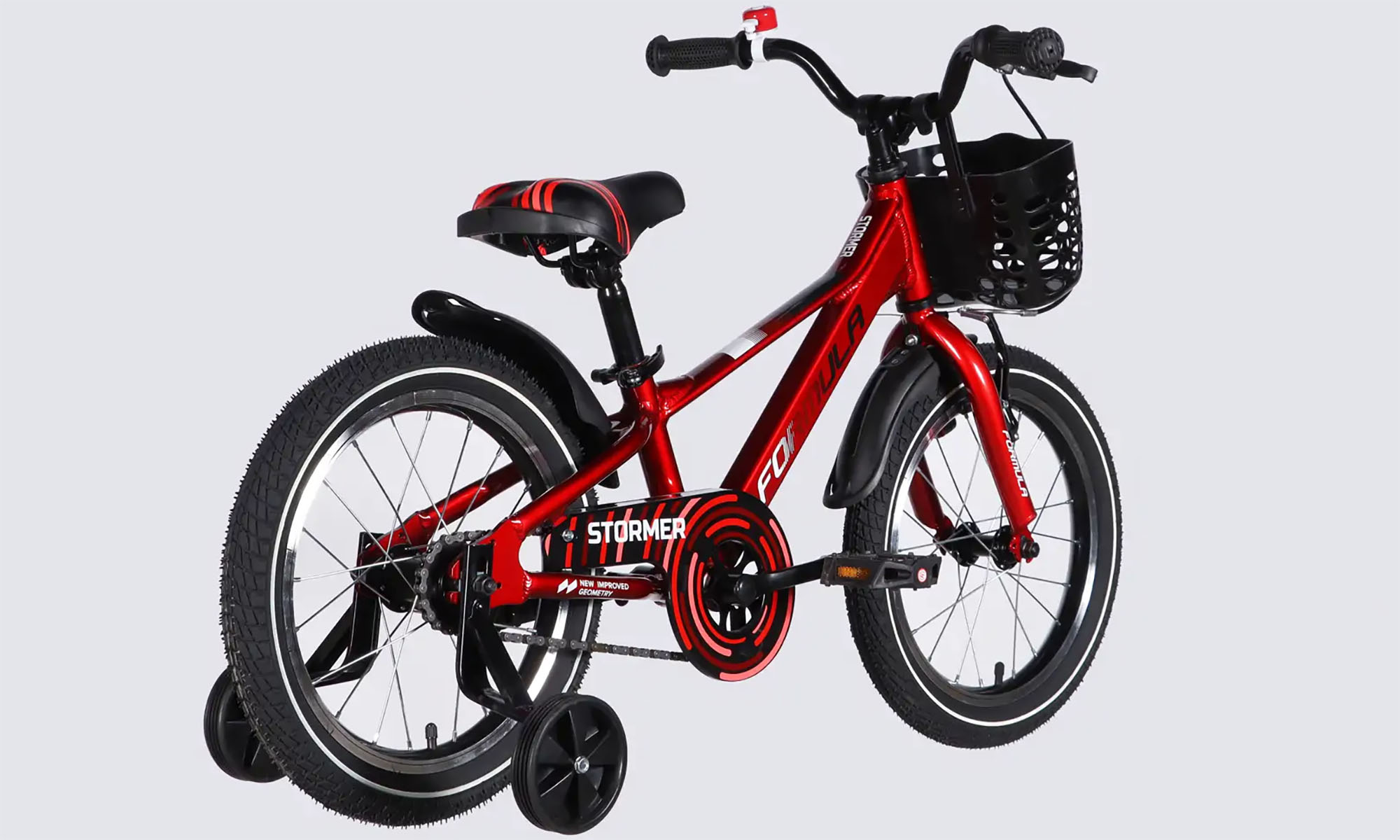 Велосипед Formula Kid STORMER BH 16", розмір XXS, рама-8,5", рік 2026, червоний 4