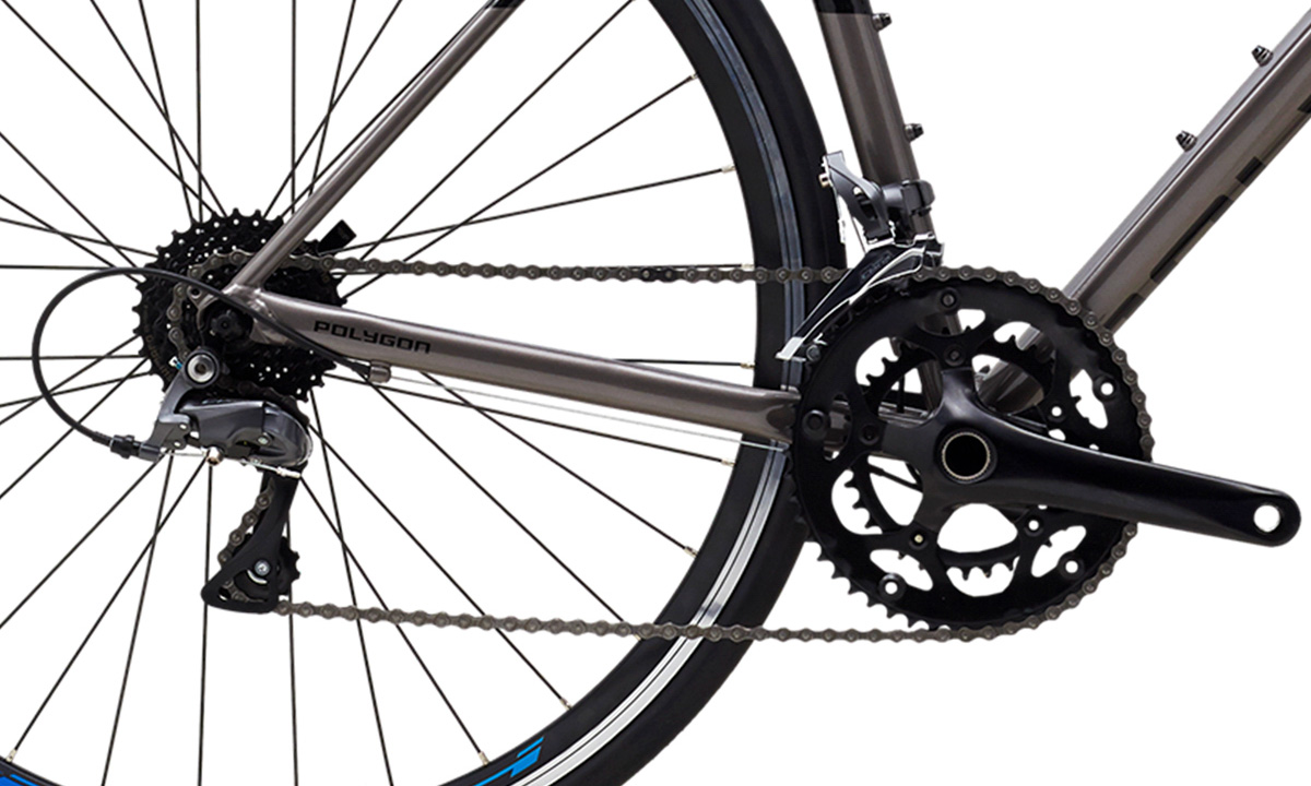 Велосипед POLYGON STRATTOS S2 28" размер L 2021 Серый 3