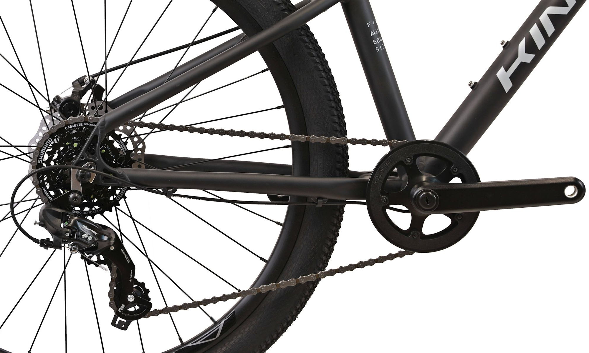 Велосипед KINETIC PROFI 26" розмір S, рама 15", 2025, Чорний (мат) 5 Велосипед KINETIC PROFI 26" розмір S, рама 15", 2025, Чорний (мат) 5