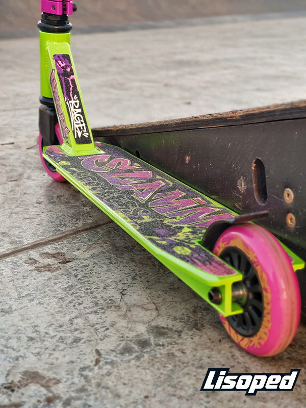 Самокат трюковий Slamm Rage Urban SL140 Чорно-жовтий 3 Самокат трюковий Slamm Rage Urban SL140 Чорно-жовтий 3