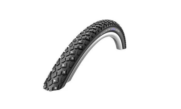 Фотографія Покришка 28x2.00 (52-622) Schwalbe MARATHON WINTER HS396 R-Guard B/B+RT (208 Studs) WiC black