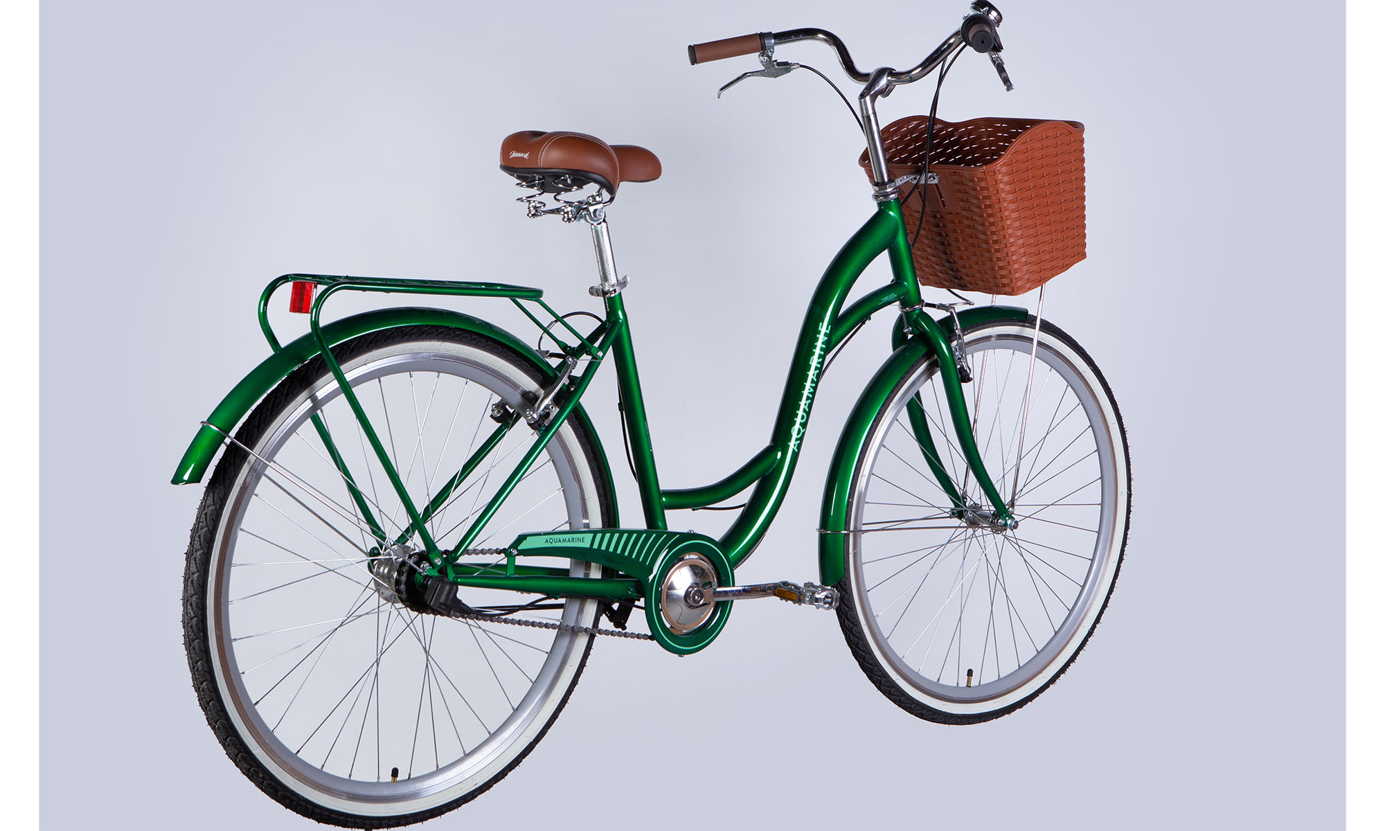 Фотография Велосипед Dorozhnik AQUAMARINE PH 28", размер L, рама 19", 2025, зеленый  6