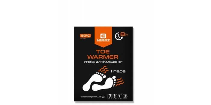 Фотография химическая грелка для ног Toe Warmer 2 шт.