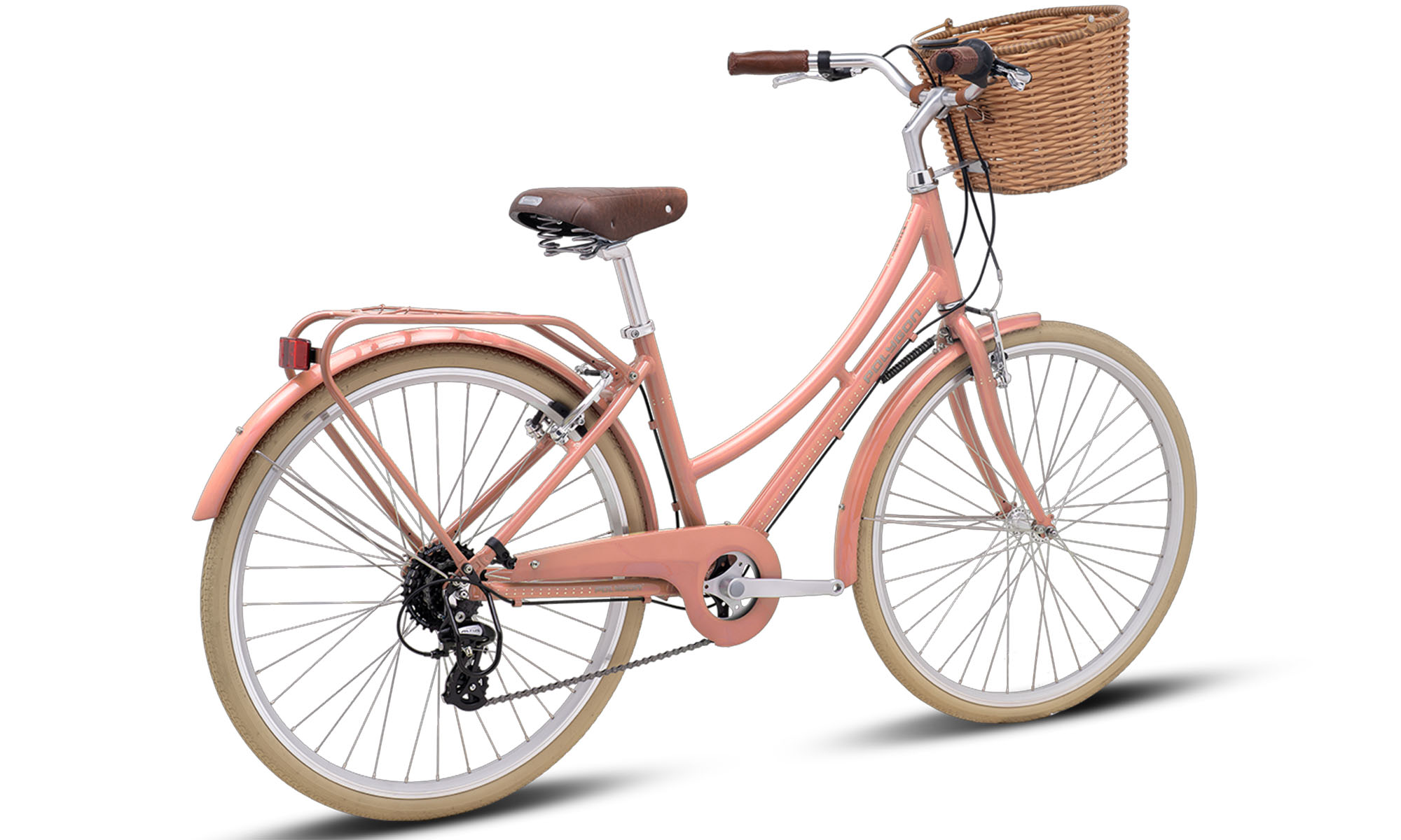 Велосипед POLYGON OOSTEN 26", размер S, рама 16", год 2026, розовый (TA) 3
