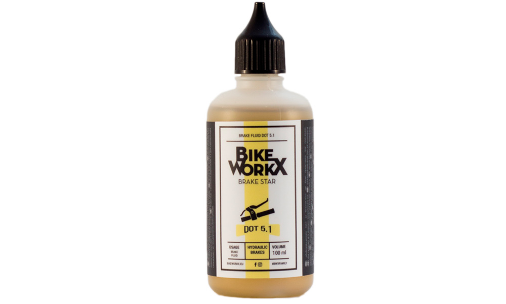 Тормозная жидкость BikeWorkX Brake Star DOT 5.1 100 мл.