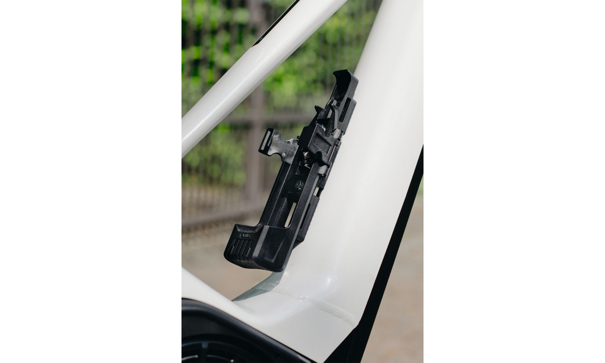 Замок під ключ сегментний ABUS 6200K/90см + кріплення SH, BK, чорний 3