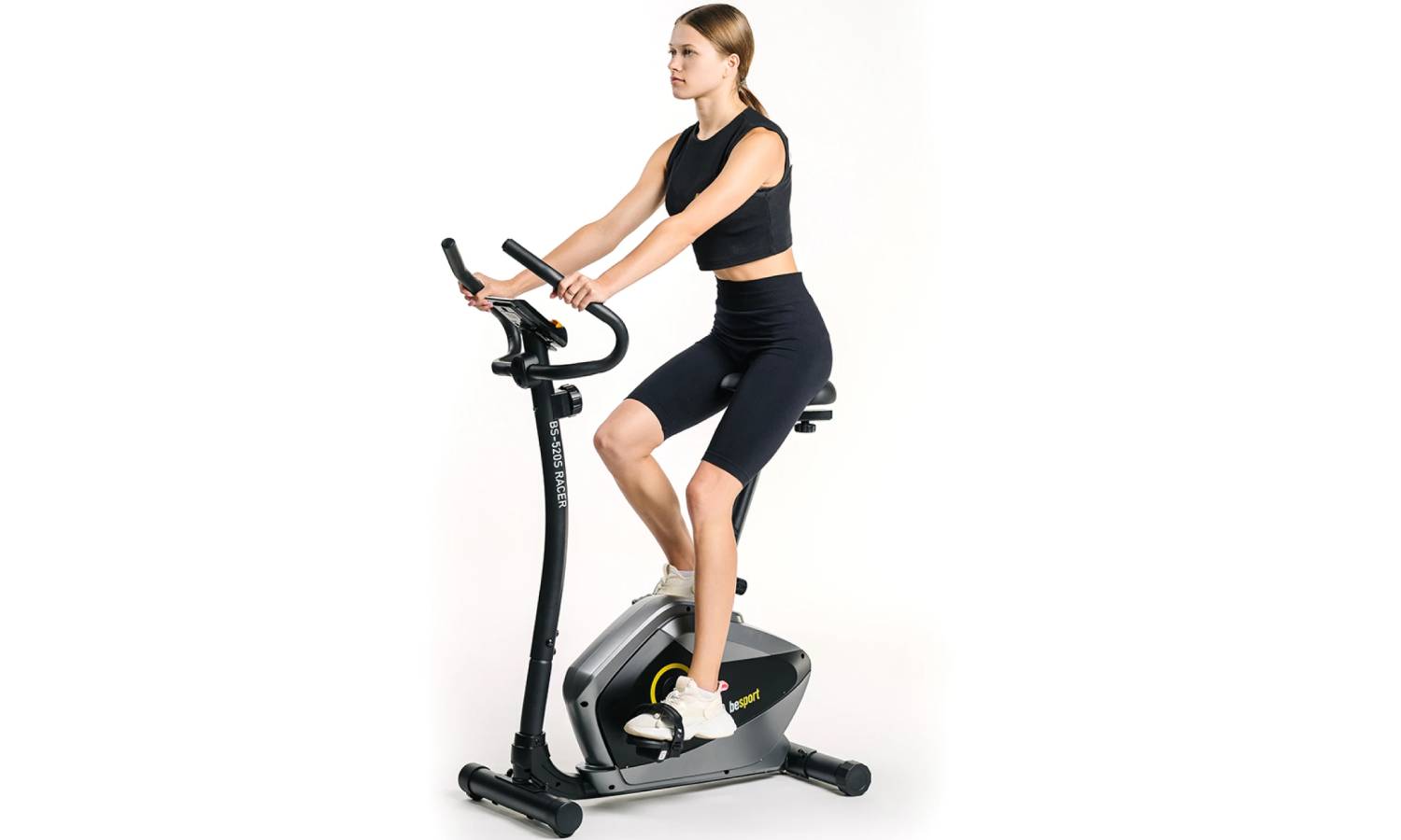 Велотренажер Besport BS-520S RACER магнитный черно-желтый 12 Велотренажер Besport BS-520S RACER магнитный черно-желтый 12