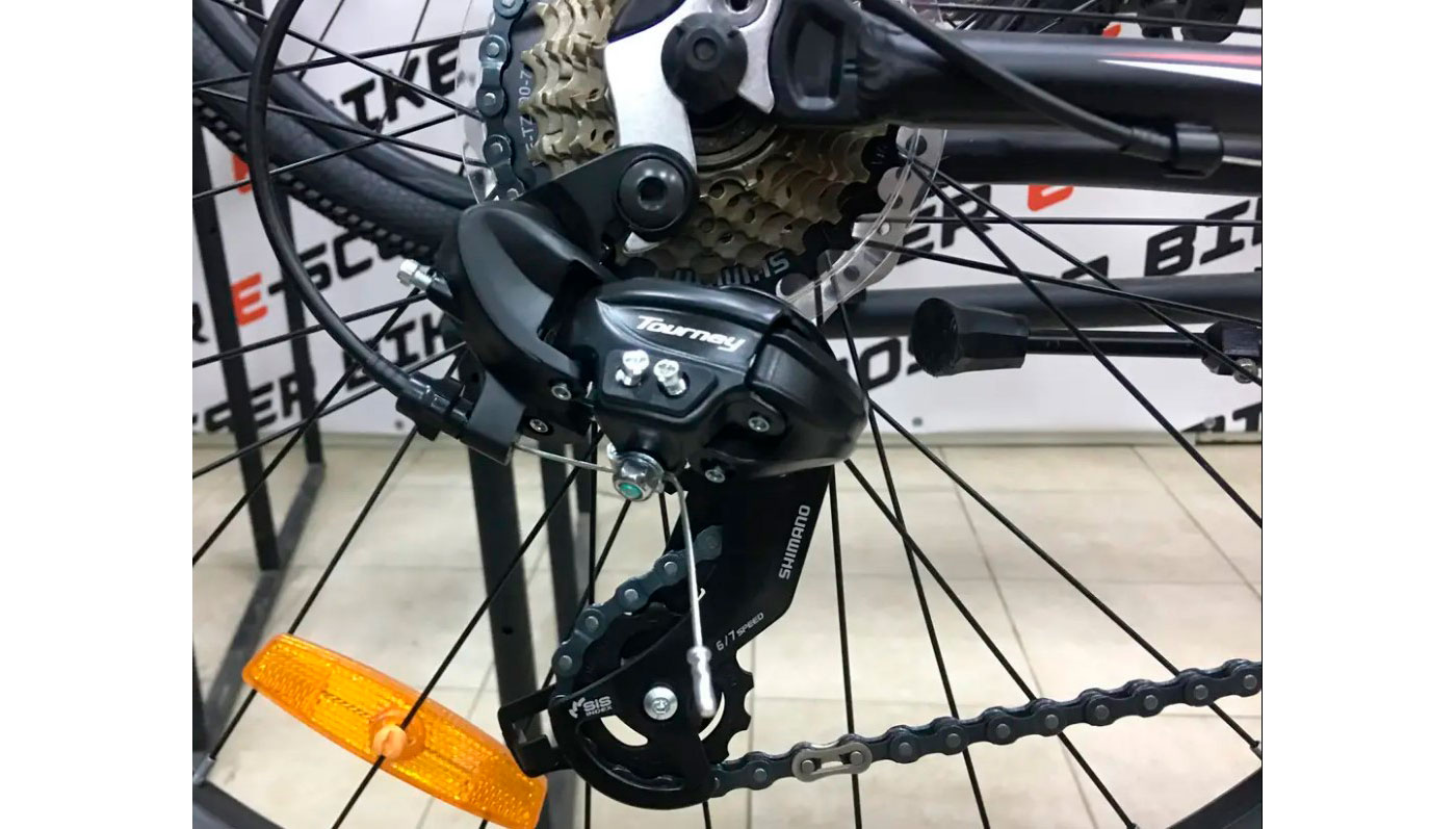 Велосипед Crosser Levin 24" XXS рама 12 2022 Чорно-червоний 3