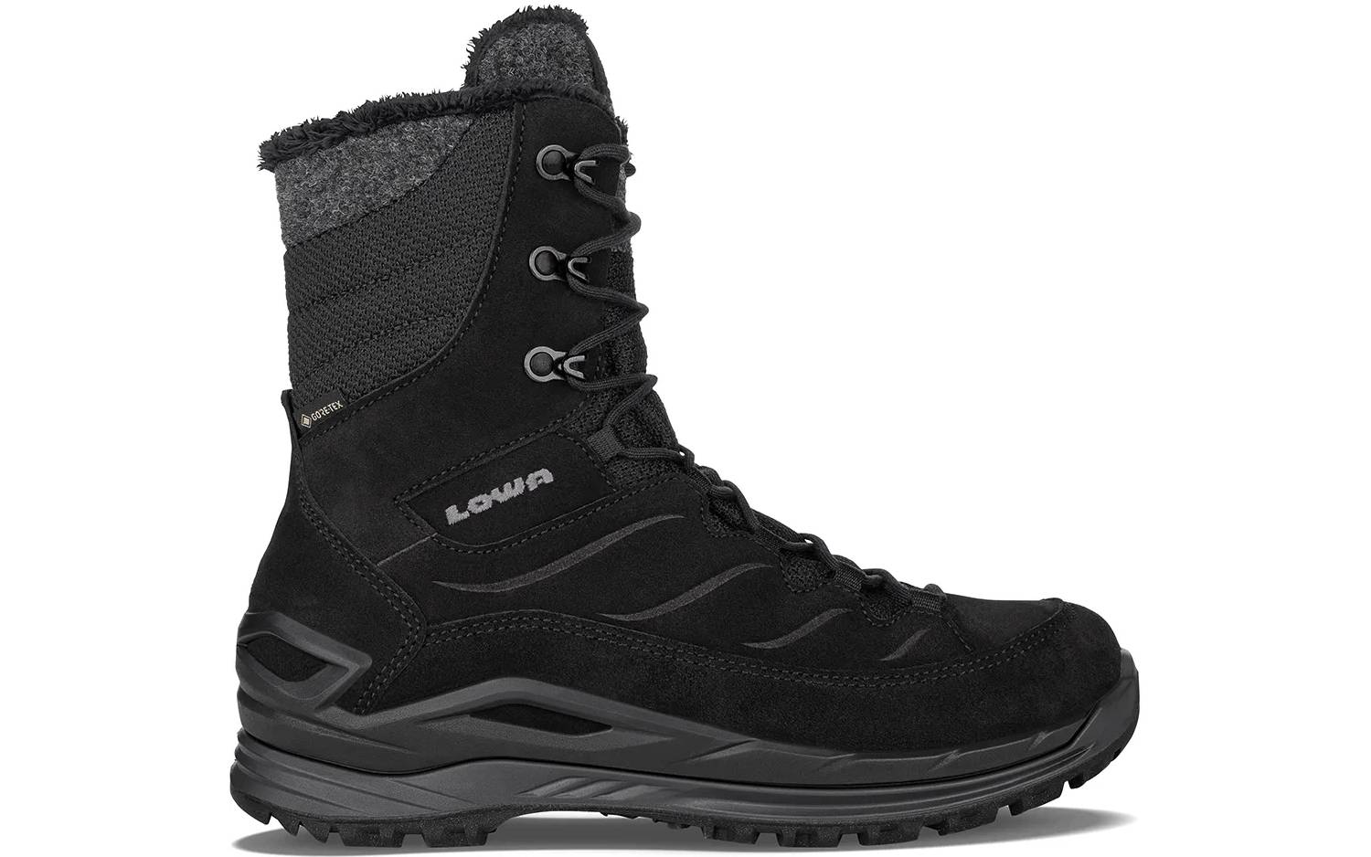 Фотографія Жіночі чоботи Lowa calceta evo gtx w Розмір 37,5 Чорно-чорний