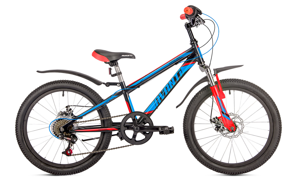 Фотографія Велосипед Avanti SUPER BOY DISK 20" (2020) 2020 Чорно-синій