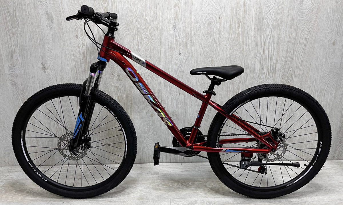 Фотографія Велосипед Oskar Attack, 26", розмір XS (13"), червоний 5
