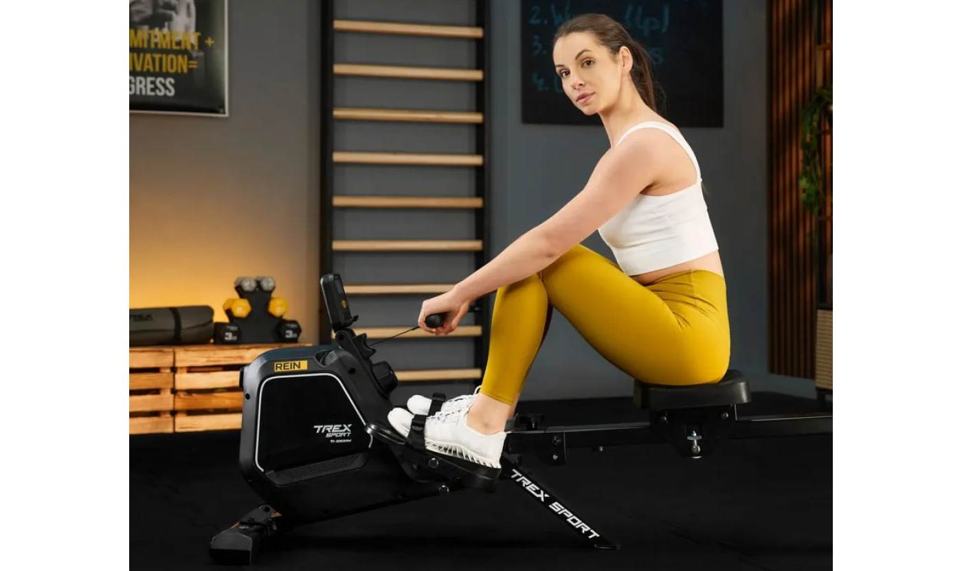 Гребний тренажер Trex Sport TX-580RM REIN black 9 Гребний тренажер Trex Sport TX-580RM REIN black 9