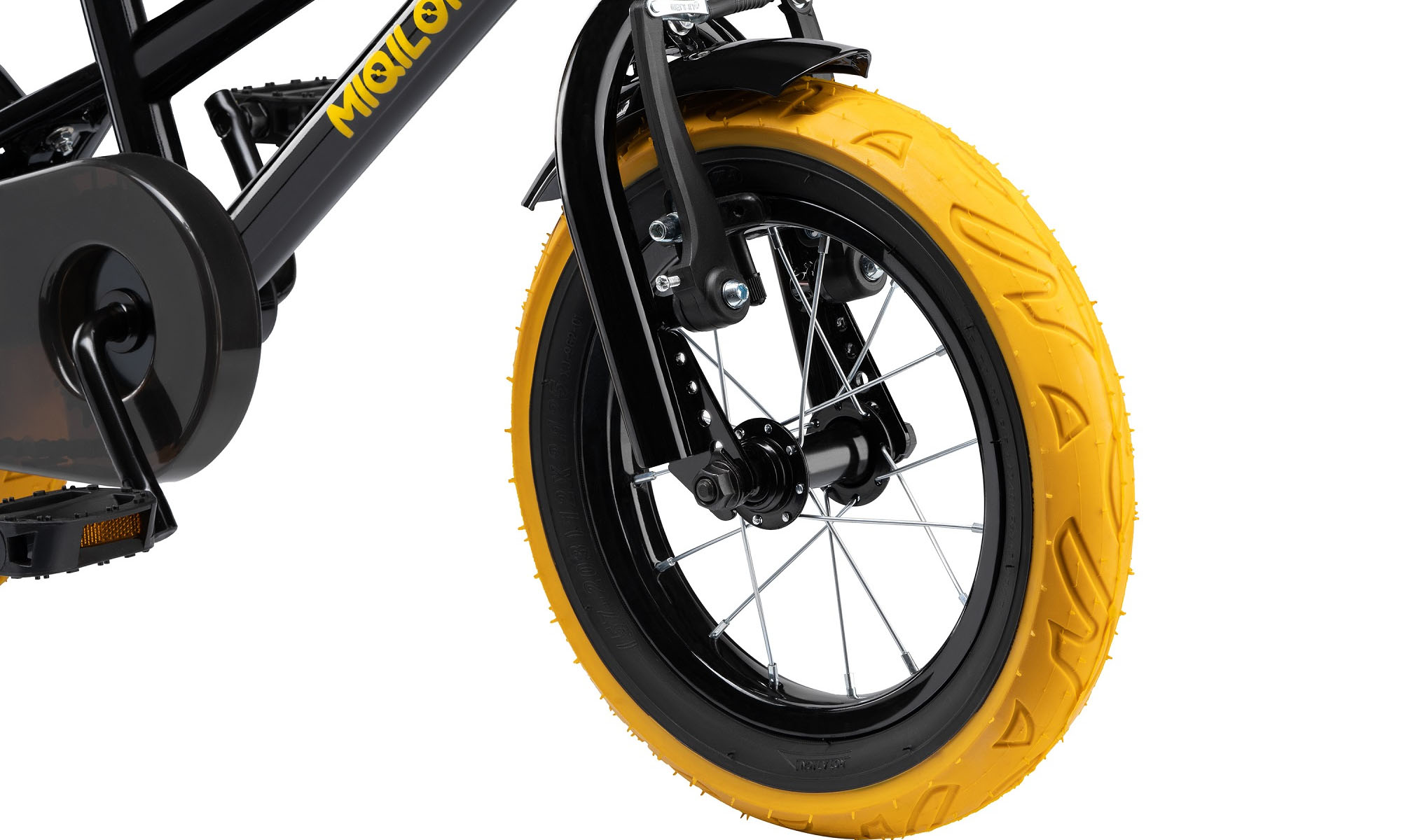 Детский велосипед Miqilong ST 12" One size, 2025, черный 3 Детский велосипед Miqilong ST 12" One size, 2025, черный 3