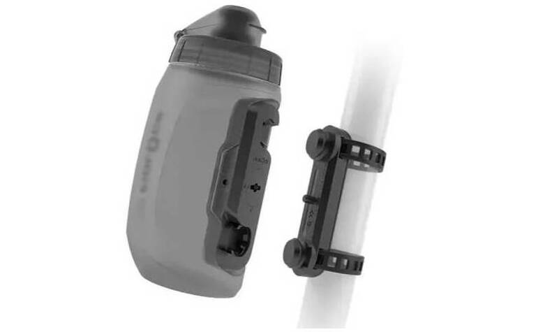 Фляга с коннектором и базой FIDLOCK TWIST bottle, 450мл., универсальная база, прозрачный / черный Фляга с коннектором и базой FIDLOCK TWIST bottle, 450мл., универсальная база, прозрачный / черный