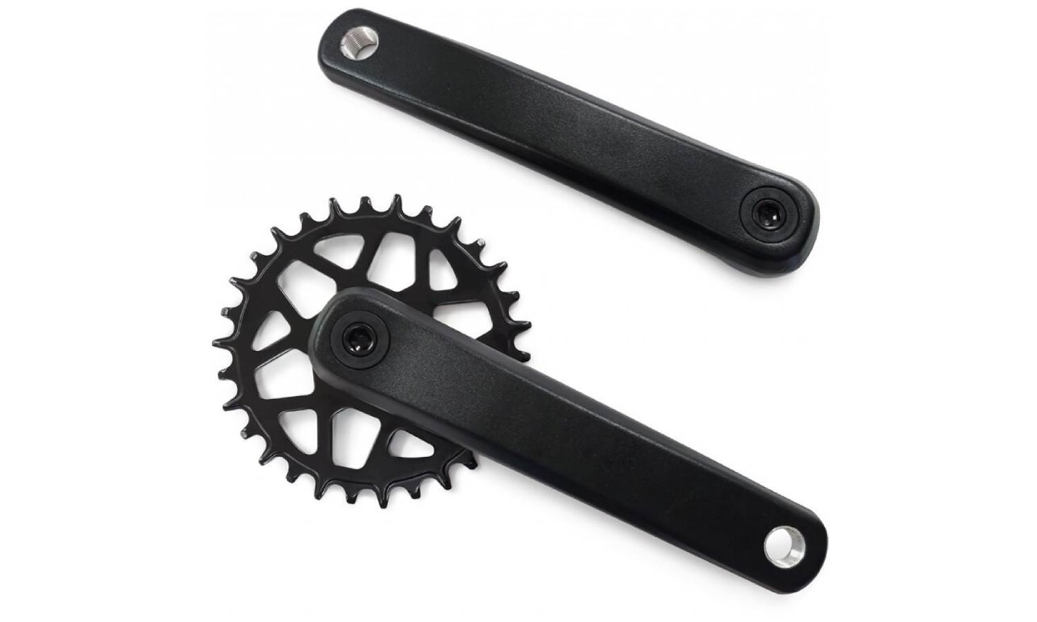 Шатуни Prowheel C10Y-NW 32T AL, L-170мм, BMX,DIRT, чорний 3 Шатуни Prowheel C10Y-NW 32T AL, L-170мм, BMX,DIRT, чорний 3