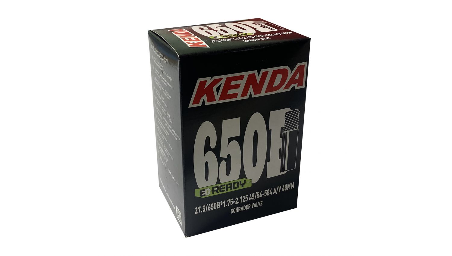 Фотографія Камера KENDA 27.5x1.75-2.125, A/V-48мм, 45/54-584, у коробці