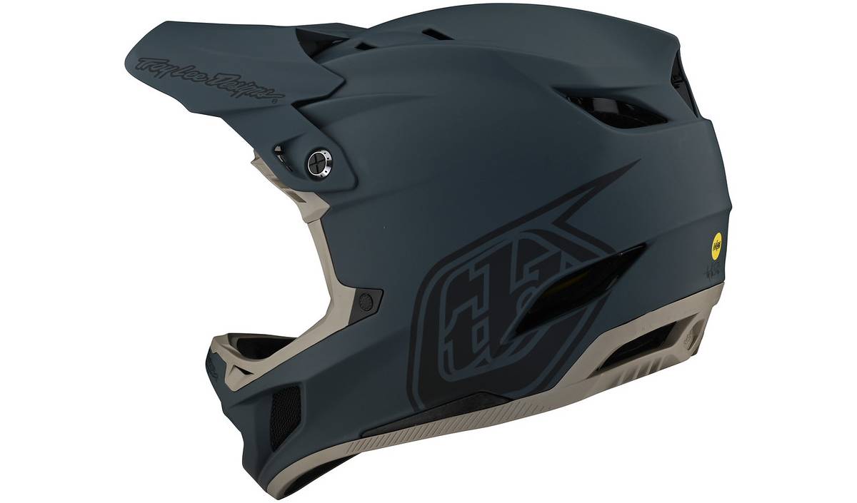 Вело шлем фуллфейс TLD D4 Composite размер М (56-57 см) STEALTH GRAY 3