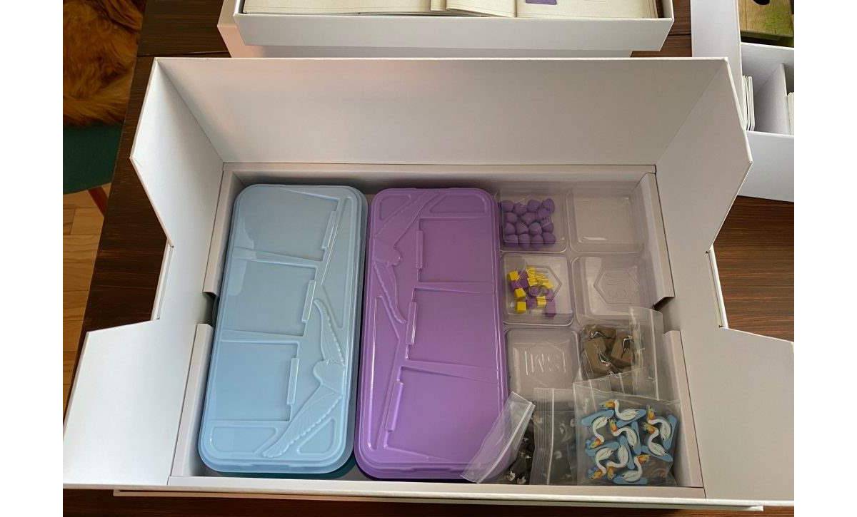 Коробка-органайзер для гри Крила + доповнення (Wingspan Nesting Box) 4