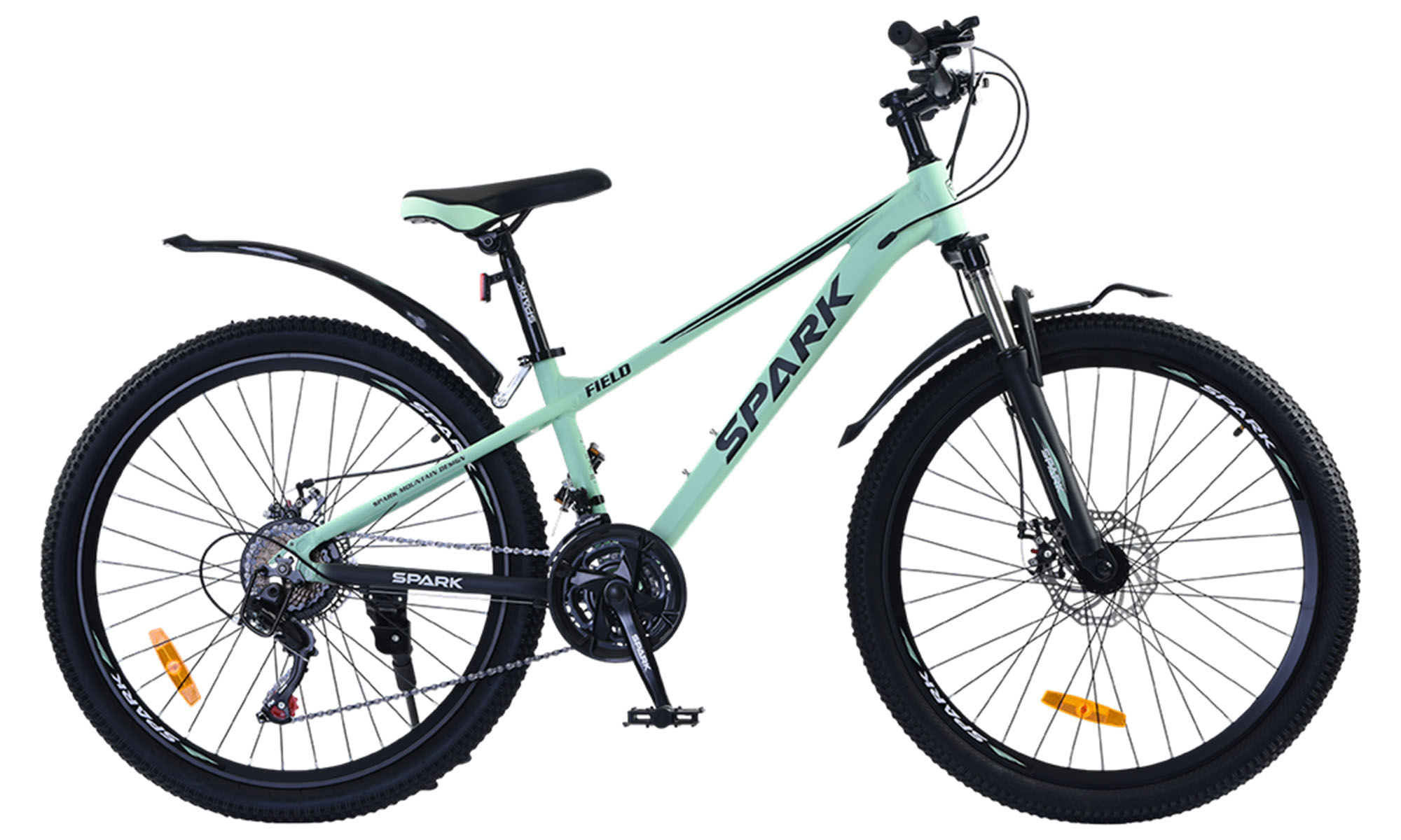 Велосипед SPARK FIELD 26", размер XS, рама 13", год 2026, бирюзовый Велосипед SPARK FIELD 26", размер XS, рама 13", год 2026, бирюзовый