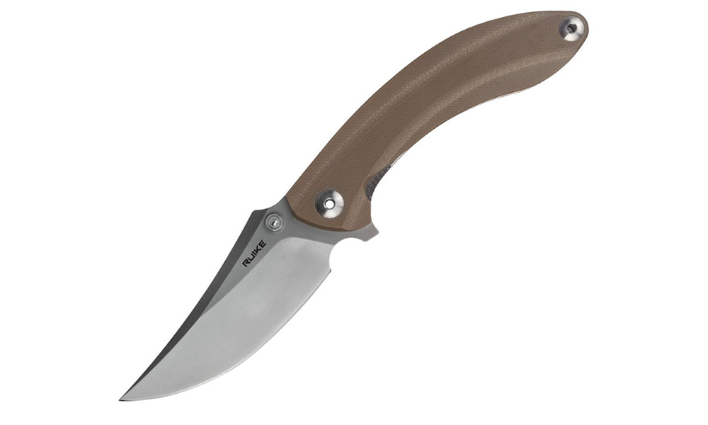 Фотография Складной нож Ruike P155 коричневый