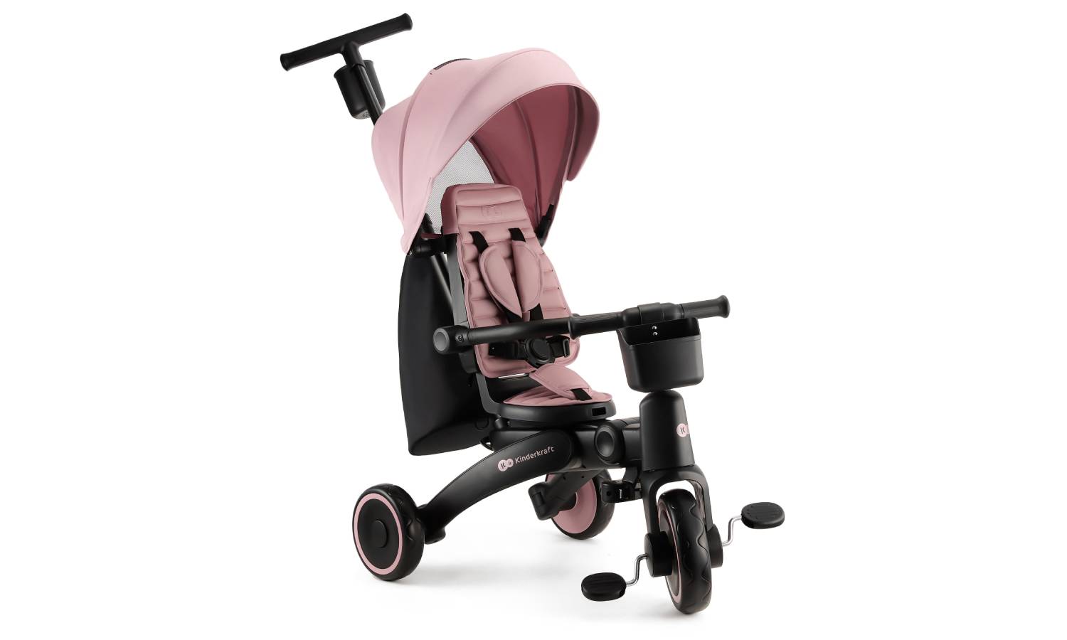 Трехколесный велосипед Kinderkraft Jazz 2 розовый 16 Трехколесный велосипед Kinderkraft Jazz 2 розовый 16