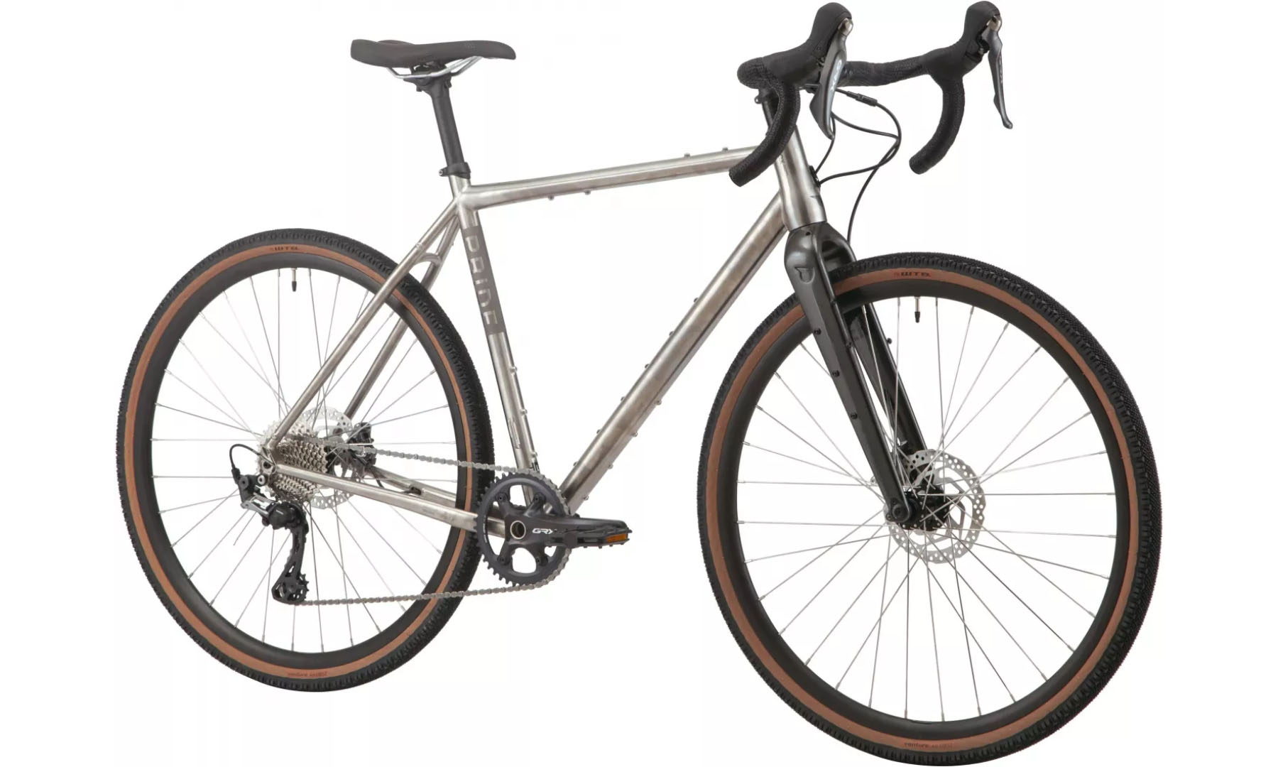 Фотографія Велосипед 28" Pride Ti-Rocx розмір рами L 2024 сірий 2