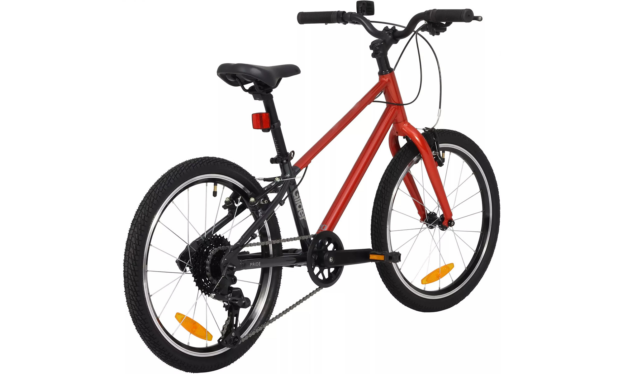 Велосипед Pride GLIDER 2.2 20" One size, 2025, красный 4 Велосипед Pride GLIDER 2.2 20" One size, 2025, красный 4