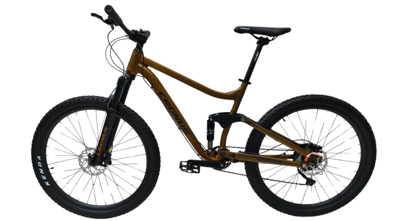 Фотографія Велосипед Cronus Adrenaline 27.5", рама M размер 18" (2024), Бронзовый 2