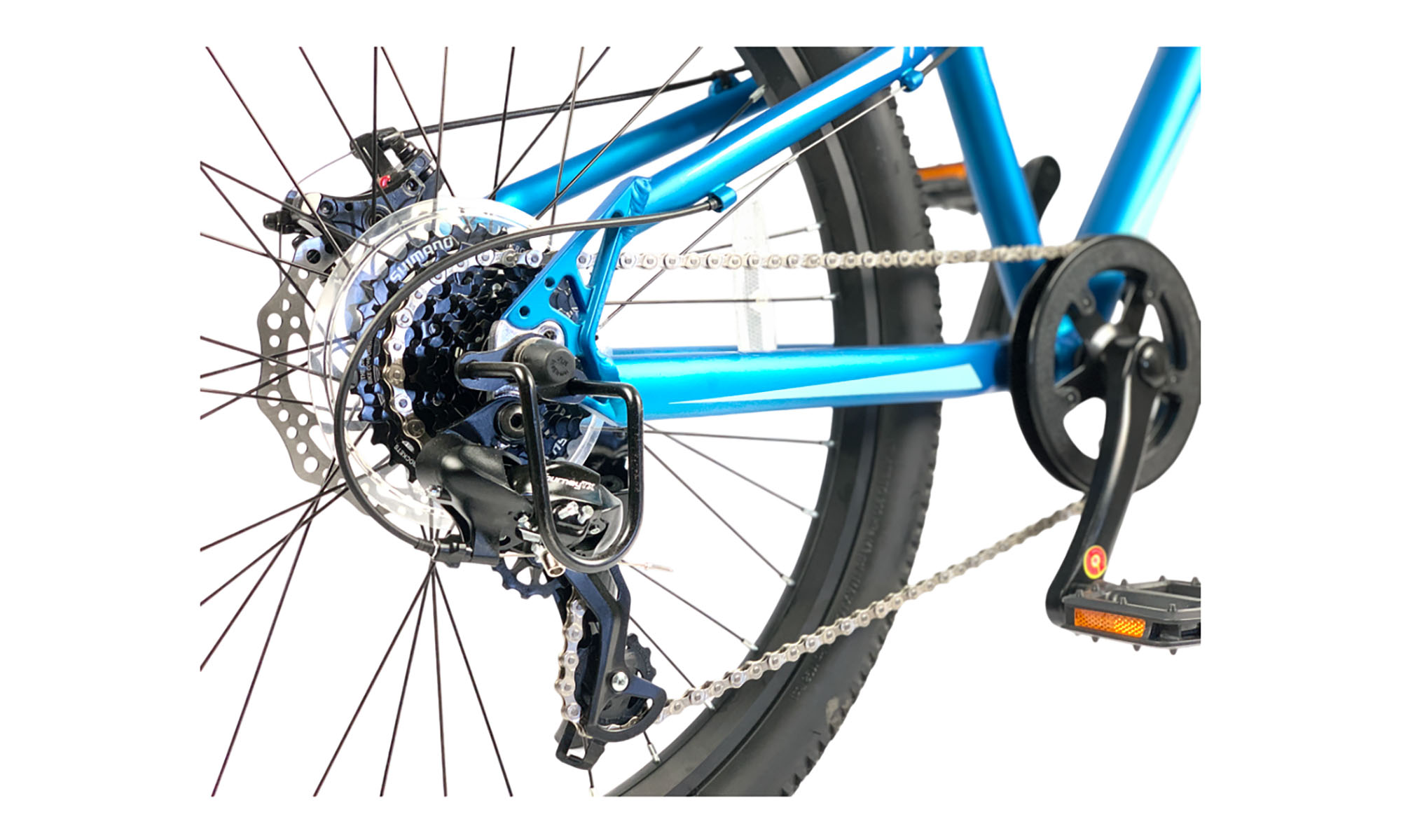 Велосипед RoyalBaby Royal 7-17 24", OFFICIAL UA, синій 4